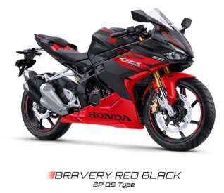 CBR250RR Bravery Red Black