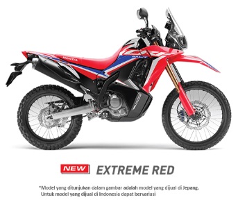 CRF250 Rally Extreme Red