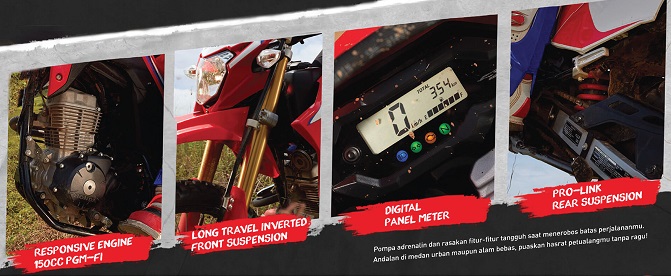 Fitur CRF150L