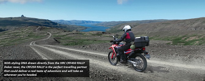 Footer CRF250 Rally