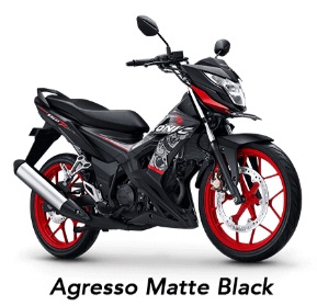 Sonic 150R Agresso Matte Black