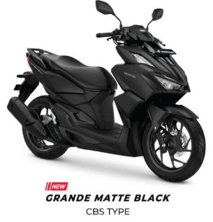 Vario160 Grande Matte Black