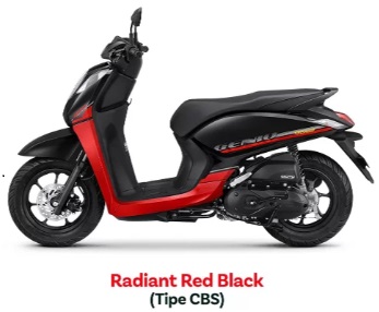 Genio Radiant Red Black