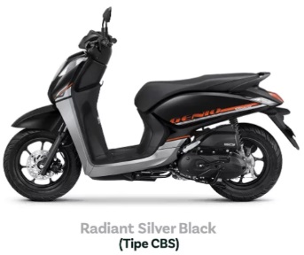 Genio Radiant Silver Black
