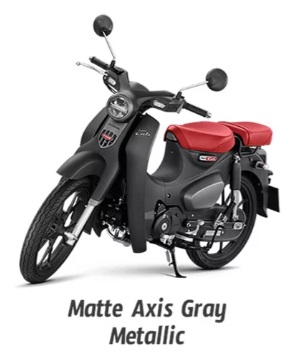 Super Cub Matte Axis Gray Metallic