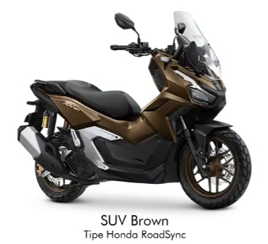 ADV160 SUV Brown Tipe Honda RoadSync