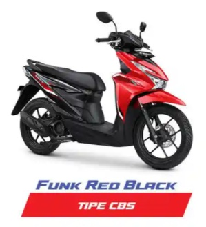 Beat CBS Funk Red Black