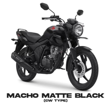 CB150 Verza Macho Matte Black