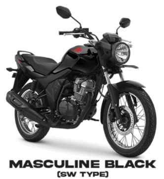 CB150 Verza Masculine Black