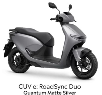 CUV e RoadSync Duo Quantum Matte Silver