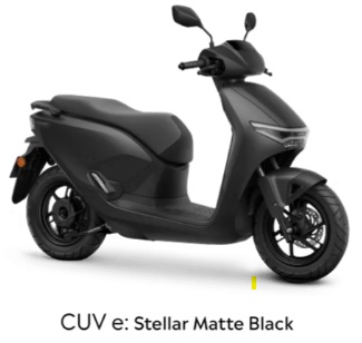 CUV e Stellar Matte Black