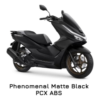 PCX160 ABS Phenomenal Matte Black