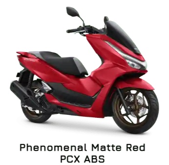 PCX160 ABS Phenomenal Matte Red