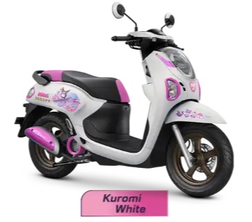 Scoopy Kuromi White