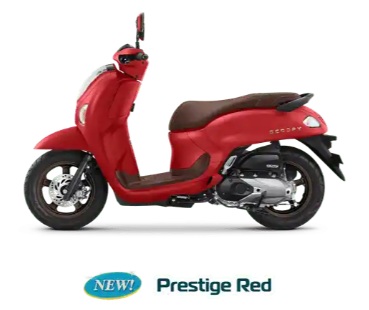 Scoopy Prestige Red