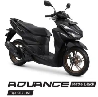 Vario125 Advance Matte Black New