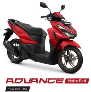 Vario125 Advance Matte Red New
